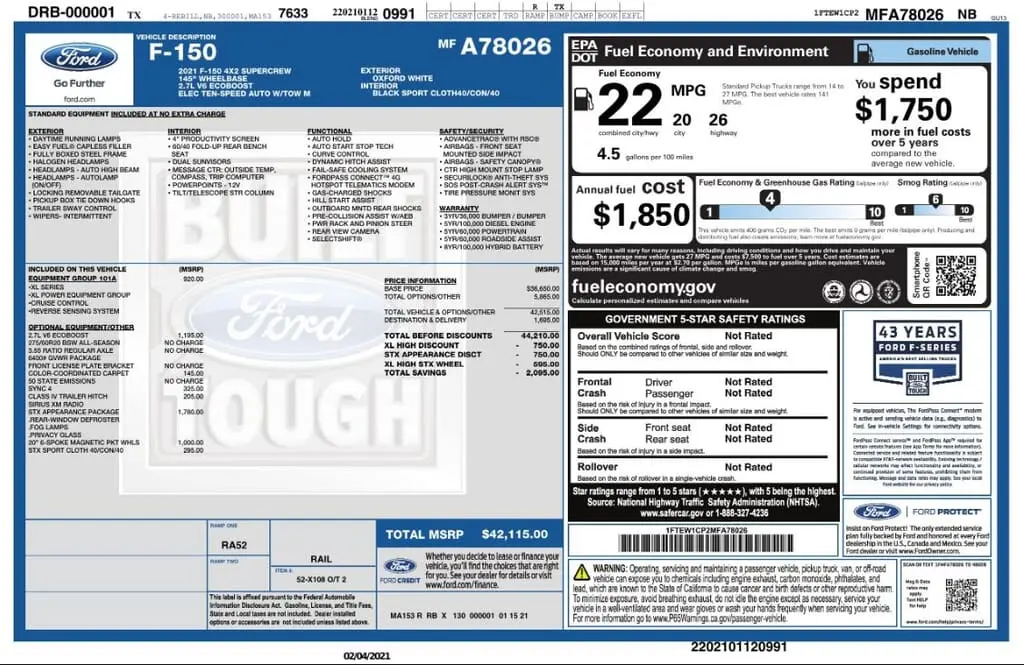 Florida Fine Cars - Used FORD F-150 2021 MIAMI XL