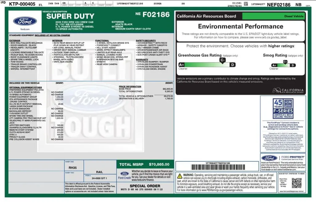 Florida Fine Cars - Used FORD SUPER DUTY F-450 DRW 2022 MIAMI XL