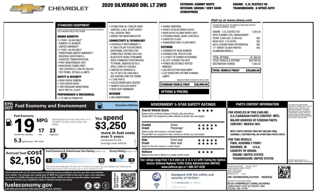 Florida Fine Cars - Used CHEVROLET SILVERADO 1500 2020 ORLANDO LT