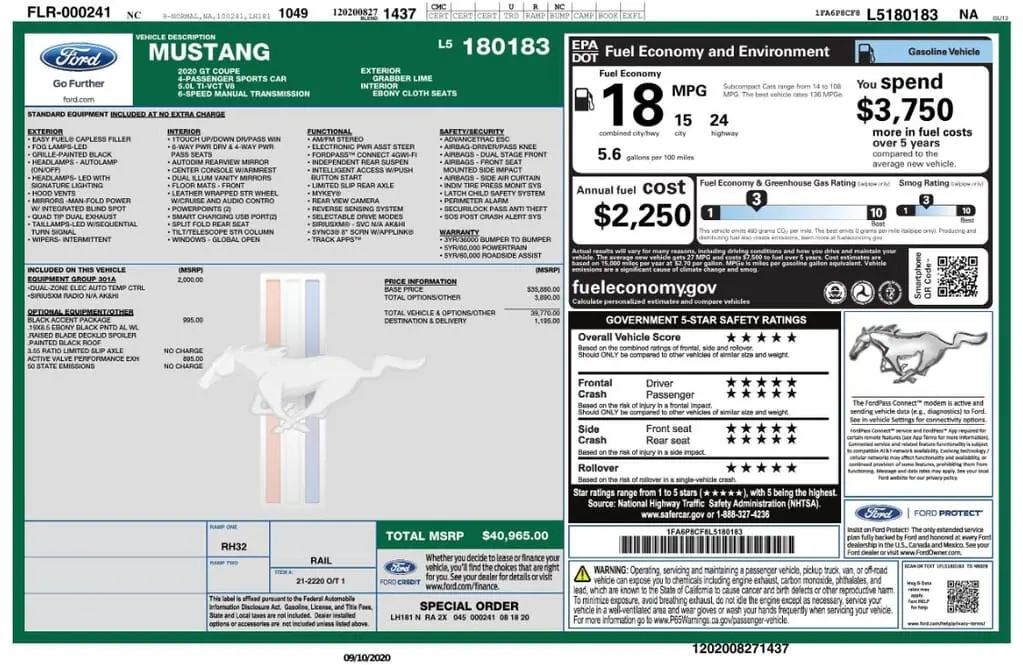 Florida Fine Cars - Used FORD MUSTANG 2020 WEST PALM GT