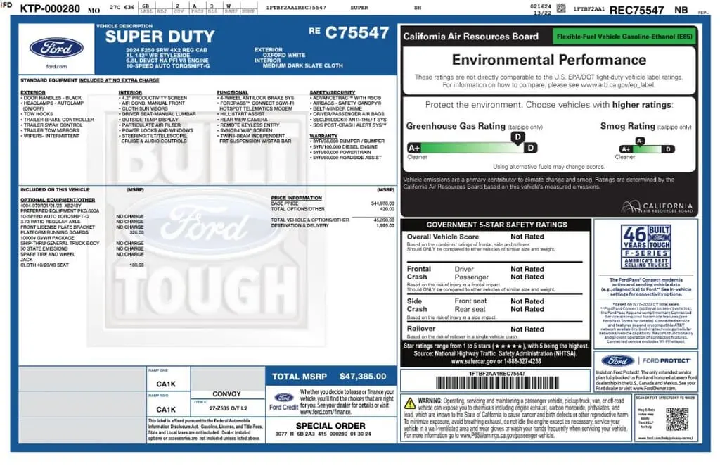 Florida Fine Cars - Used FORD SUPER DUTY F-250 SRW 2024 MIAMI XL