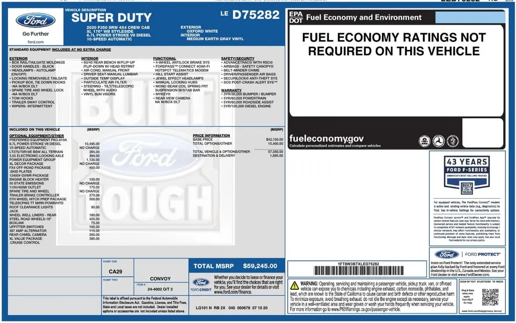 Florida Fine Cars - Used FORD SUPER DUTY F-350 SRW 2020 ORLANDO XL