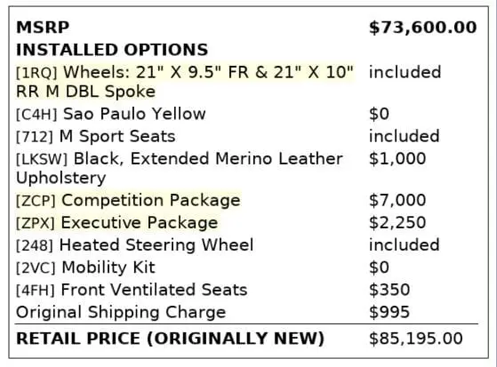 Florida Fine Cars - Used BMW X4 M 2022 MIAMI COMPETITION