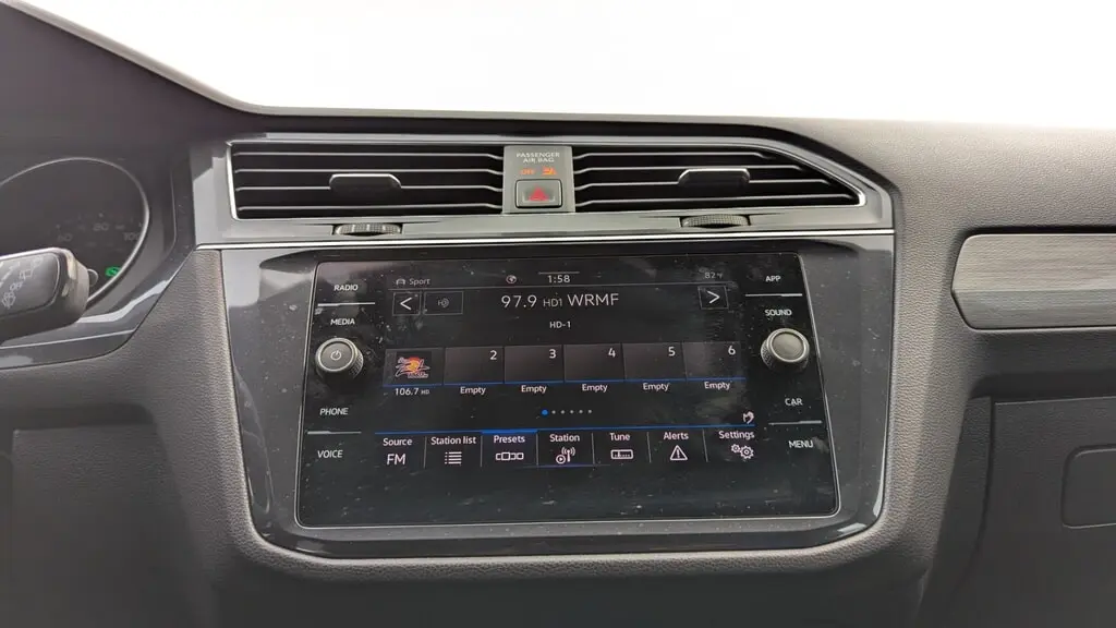 Florida Fine Cars - Used VOLKSWAGEN TIGUAN 2021 WEST PALM SE R-LINE BLACK