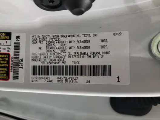 Florida Fine Cars - Used TOYOTA TUNDRA 2WD 2022 MARGATE LIMITED HYBRID