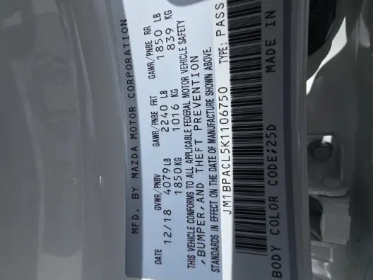 Florida Fine Cars - Used MAZDA MAZDA3 2019 MARGATE W/SELECT PKG