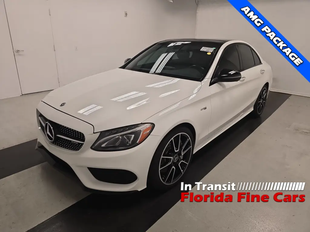 Florida Fine Cars - Used MERCEDES-BENZ C-CLASS 2018 MIAMI AMG C 43