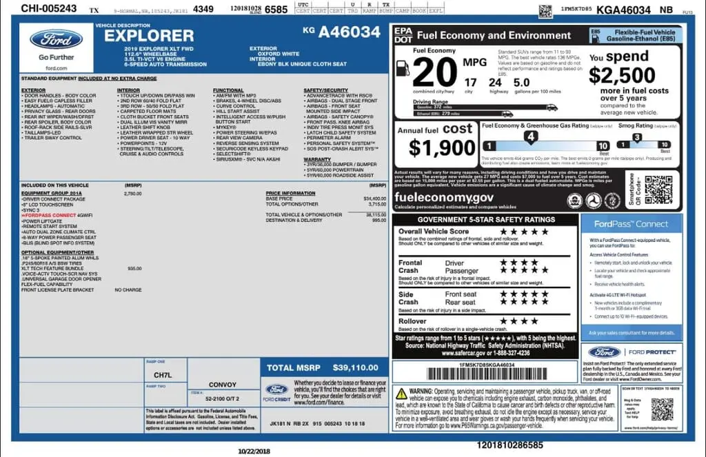 Florida Fine Cars - Used FORD EXPLORER 2019 MARGATE XLT