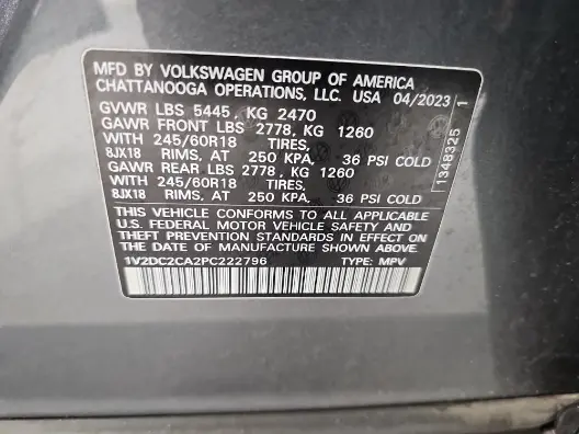 Florida Fine Cars - Used VOLKSWAGEN ATLAS CROSS SPORT 2023 ORLANDO 2.0T SE