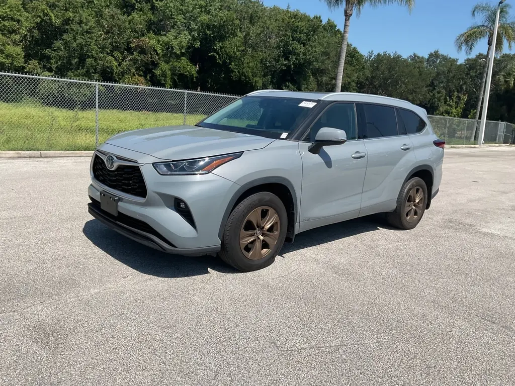 Florida Fine Cars - Used TOYOTA HIGHLANDER 2022 ORLANDO HYBRID BRONZE EDITION