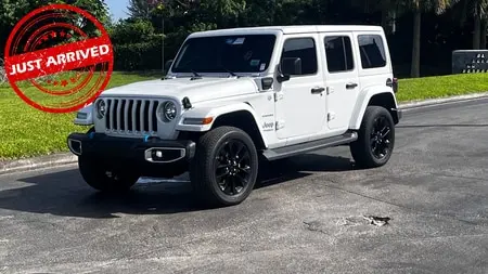 Florida Fine Cars - Used JEEP WRANGLER-4XE 2022 MARGATE UNLIMITED SAHARA