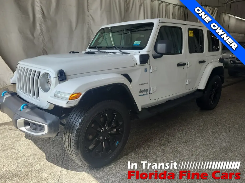 Florida Fine Cars - Used JEEP WRANGLER 4XE 2022 MARGATE UNLIMITED SAHARA
