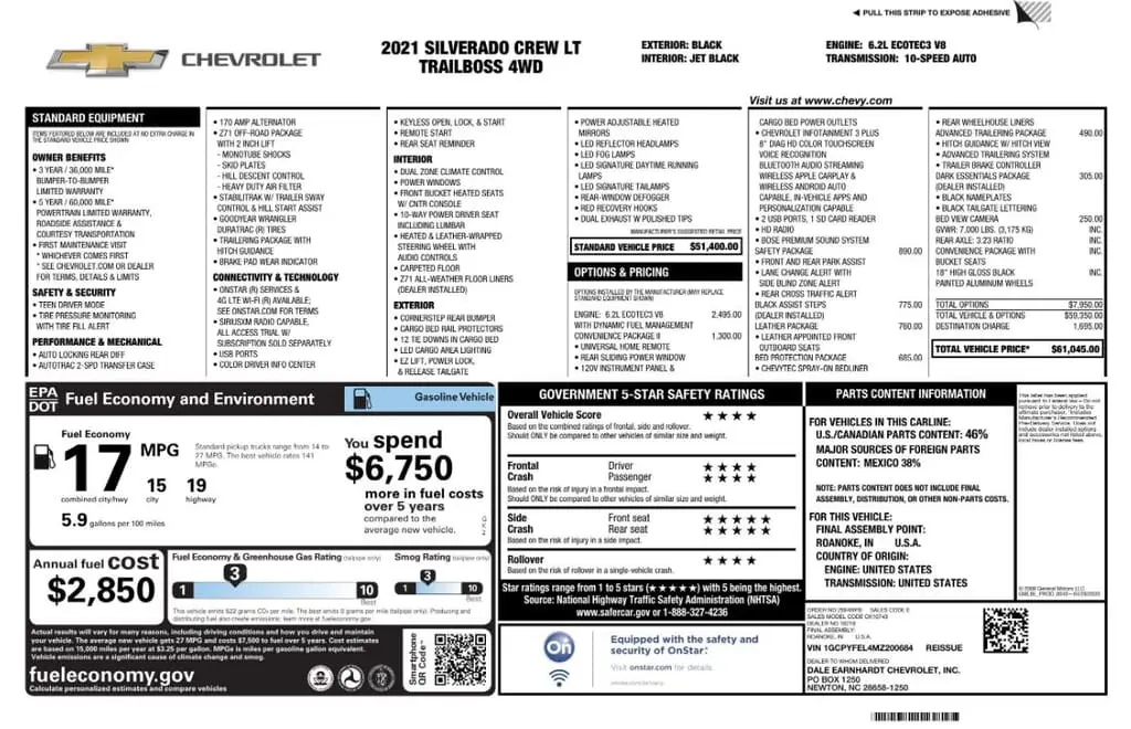Florida Fine Cars - Used CHEVROLET SILVERADO 1500 2021 MARGATE LT TRAIL BOSS