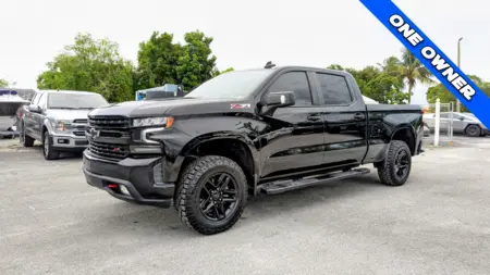 Florida Fine Cars - Used CHEVROLET SILVERADO-1500 2021 MARGATE LT TRAIL BOSS