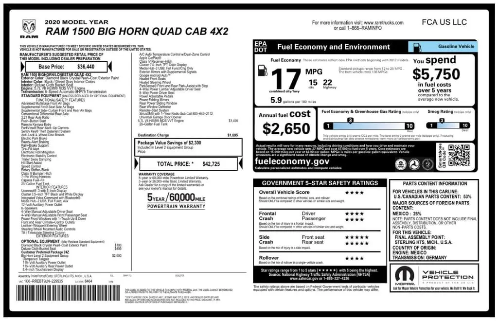 Florida Fine Cars - Used RAM 1500 2020 MIAMI BIG HORN