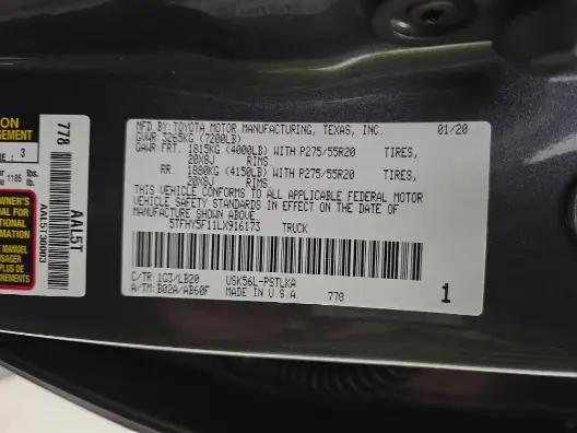 Florida Fine Cars - Used TOYOTA TUNDRA 4WD 2020 WEST PALM LIMITED