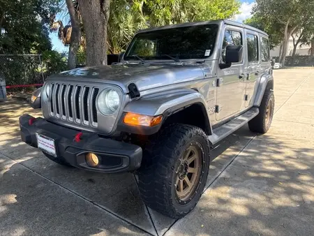 Florida Fine Cars - Used JEEP WRANGLER-UNLIMITED 2019 WEST PALM SAHARA