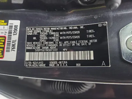 Florida Fine Cars - Used TOYOTA SEQUOIA 2019 MIAMI PLATINUM