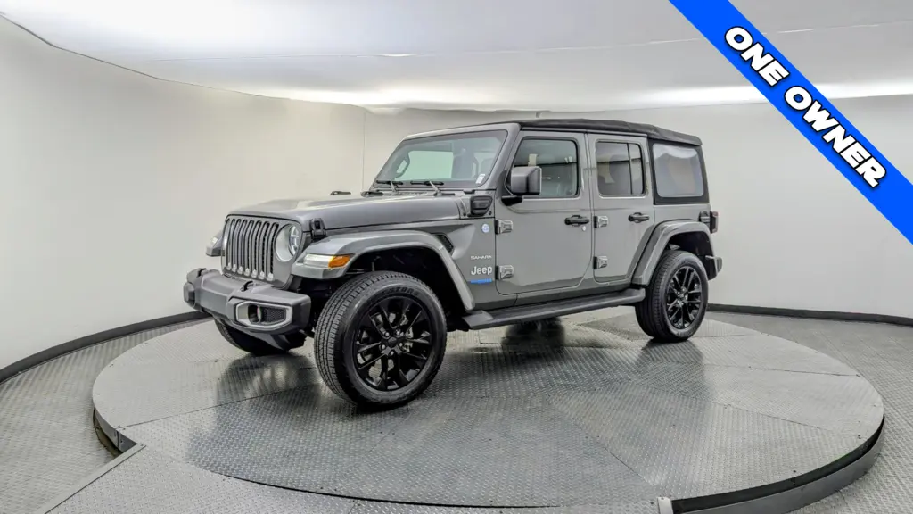 Florida Fine Cars - Used JEEP WRANGLER 4XE 2021 WEST PALM UNLIMITED SAHARA