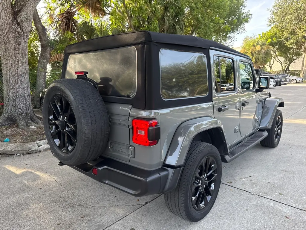 Florida Fine Cars - Used JEEP WRANGLER 4XE 2021 WEST PALM UNLIMITED SAHARA