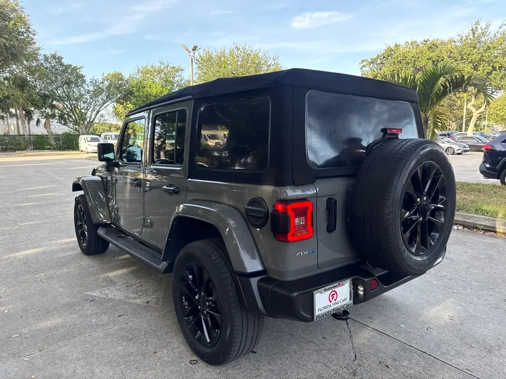 Florida Fine Cars - Used JEEP WRANGLER 4XE 2021 WEST PALM UNLIMITED SAHARA