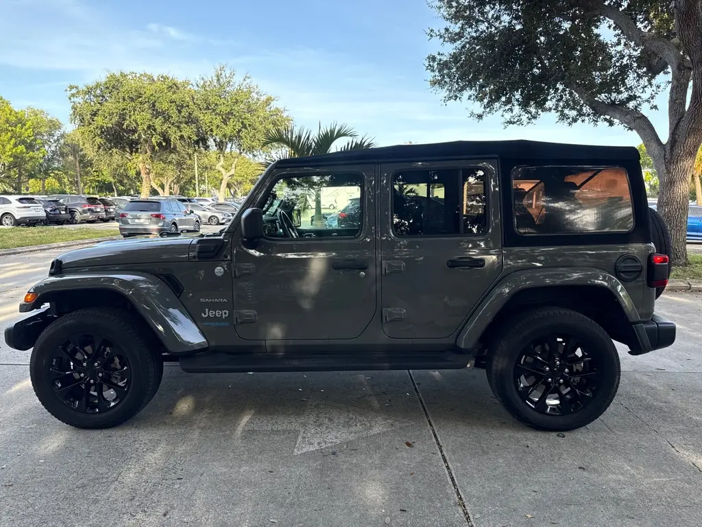 Florida Fine Cars - Used JEEP WRANGLER 4XE 2021 WEST PALM UNLIMITED SAHARA