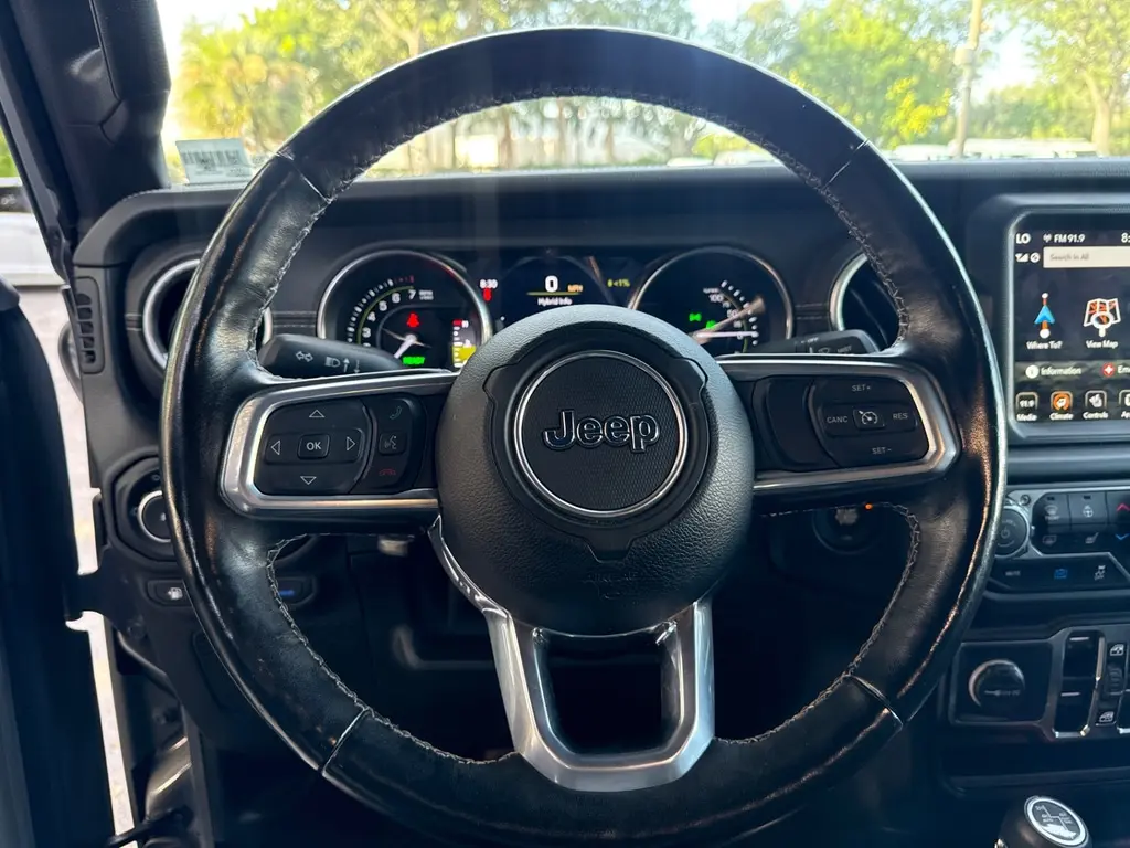 Florida Fine Cars - Used JEEP WRANGLER 4XE 2021 WEST PALM UNLIMITED SAHARA