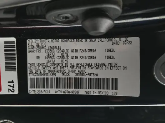 Florida Fine Cars - Used TOYOTA TACOMA 4WD 2022 WEST PALM SR5