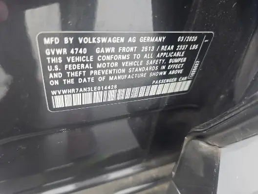 Florida Fine Cars - Used VOLKSWAGEN ARTEON 2020 MARGATE SEL R-LINE