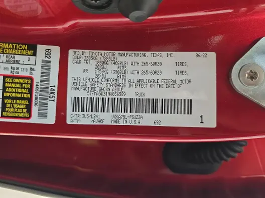 Florida Fine Cars - Used TOYOTA TUNDRA 4WD 2022 MIAMI 1794 EDITION