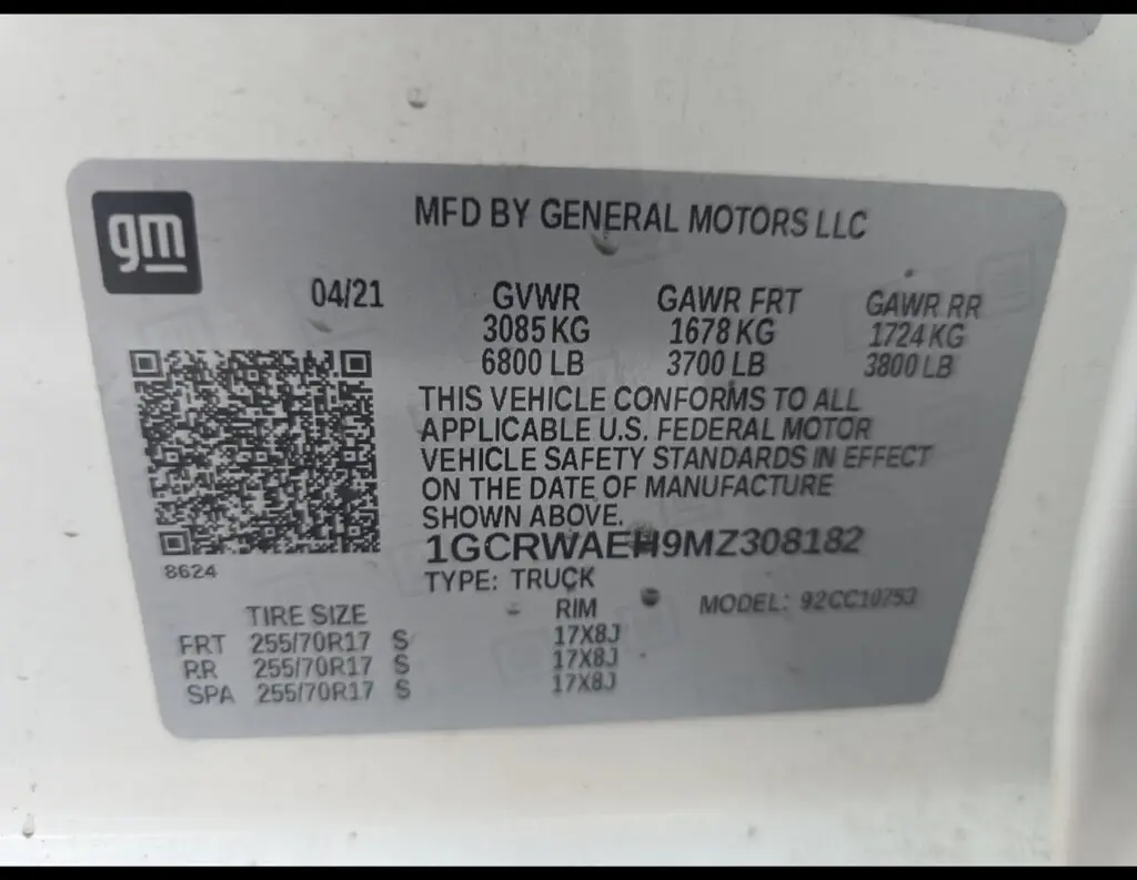 Florida Fine Cars - Used CHEVROLET SILVERADO 1500 2021 MIAMI WORK TRUCK