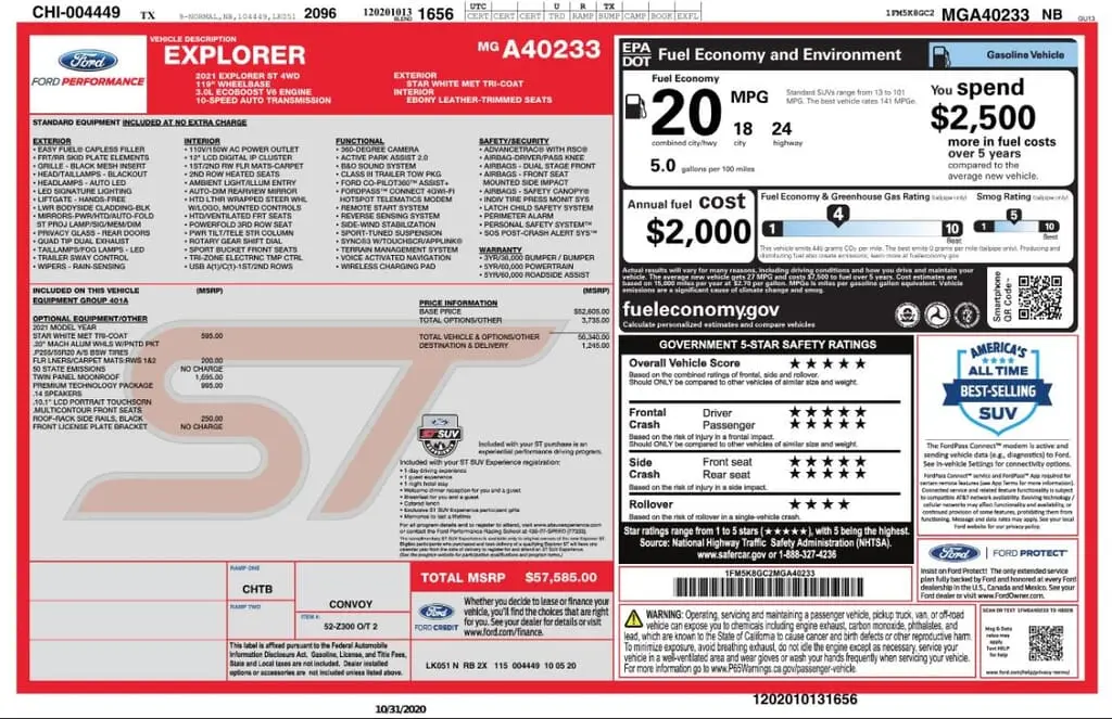 Florida Fine Cars - Used FORD EXPLORER 2021 MIAMI ST