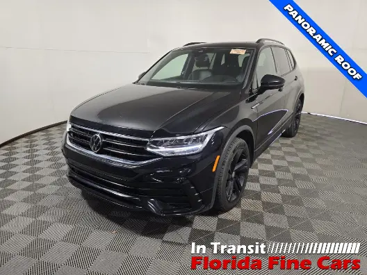 Florida Fine Cars - Used VOLKSWAGEN TIGUAN 2023 MIAMI SE R-LINE BLACK