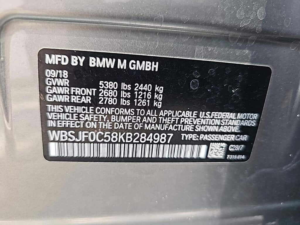 Florida Fine Cars - Used BMW M5 2019 MARGATE 