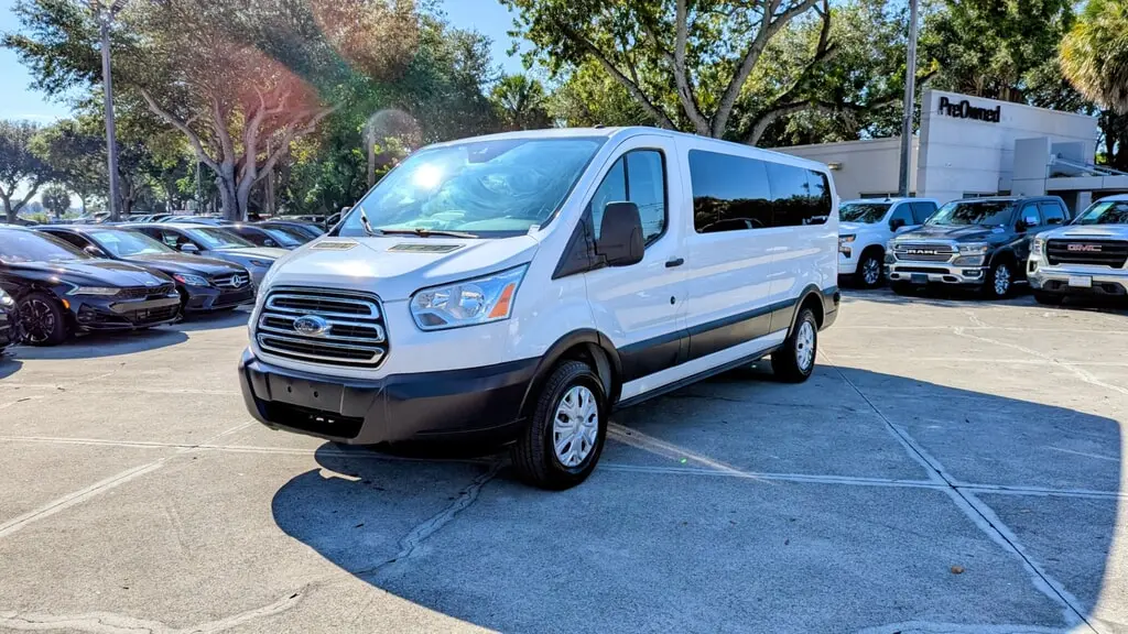 Florida Fine Cars - Used FORD TRANSIT PASSENGER WAGON 2019 WEST PALM XLT