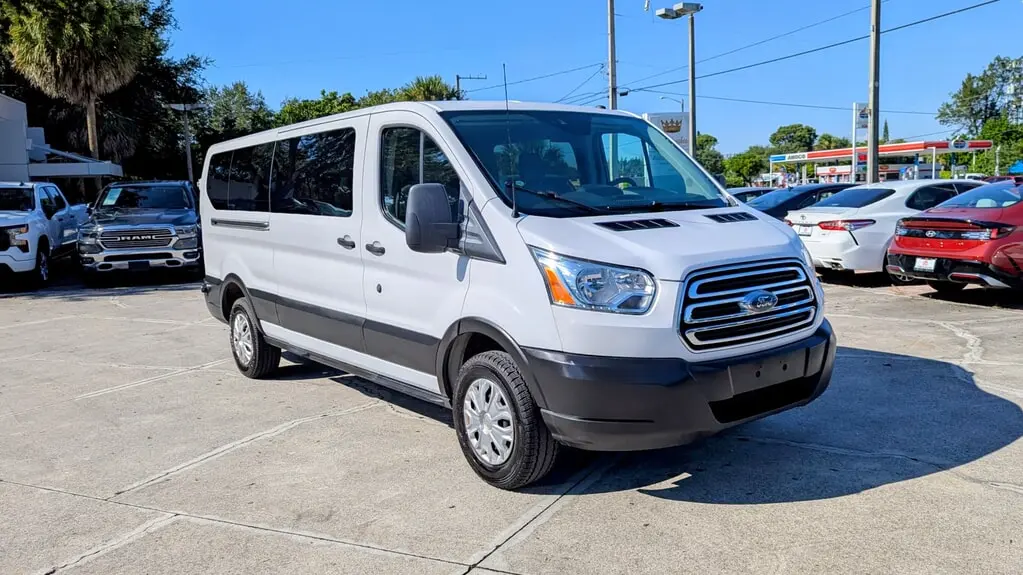 Florida Fine Cars - Used FORD TRANSIT PASSENGER WAGON 2019 WEST PALM XLT