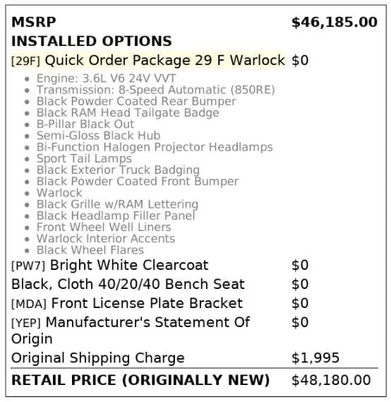Florida Fine Cars - Used RAM 1500 CLASSIC 2024 MIAMI WARLOCK