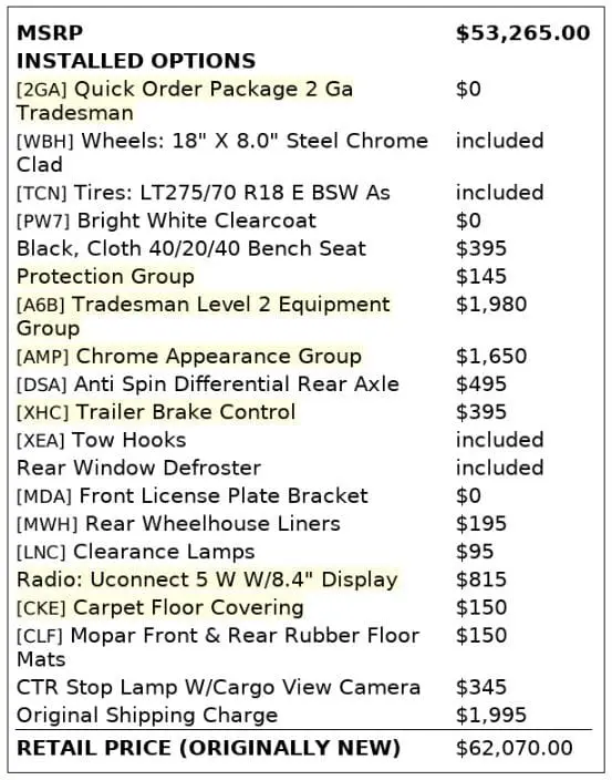Florida Fine Cars - Used RAM 2500 2023 MIAMI TRADESMAN