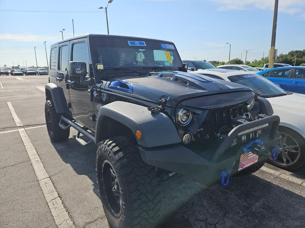 Florida Fine Cars - Used JEEP WRANGLER JK UNLIMITED 2018 MIAMI SPORT S