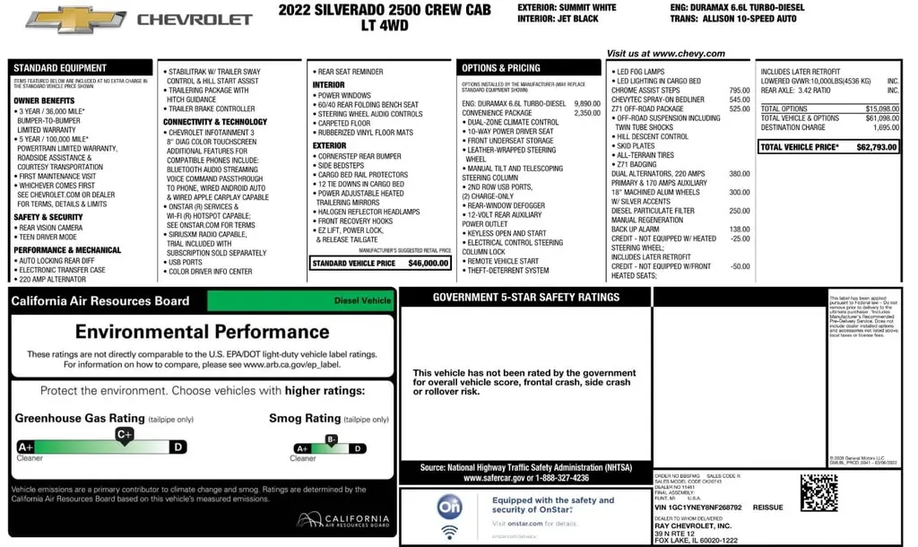 Florida Fine Cars - Used CHEVROLET SILVERADO 2500HD 2022 ORLANDO LT