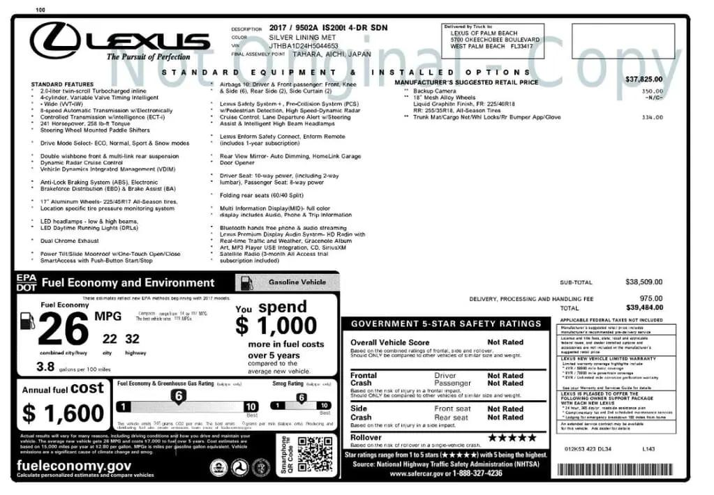 Florida Fine Cars - Used LEXUS IS 2017 MARGATE IS TURBO