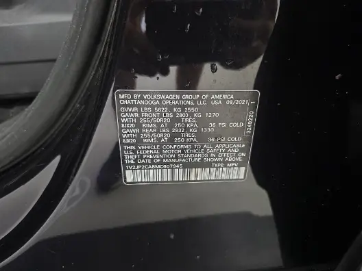 Florida Fine Cars - Used VOLKSWAGEN ATLAS 2021 ORLANDO 2.0T SE W/TECHNOLOGY