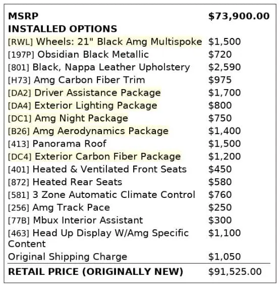 Florida Fine Cars - Used MERCEDES-BENZ GLC 2021 MIAMI AMG GLC 63