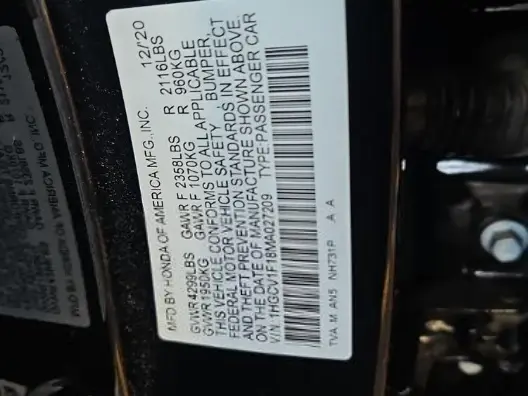 Florida Fine Cars - Used HONDA ACCORD 2021 MARGATE LX