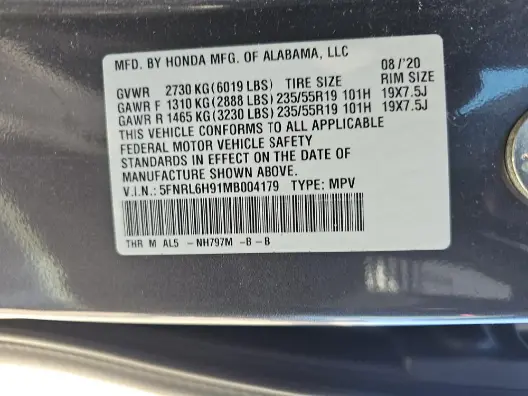 Florida Fine Cars - Used HONDA ODYSSEY 2021 MARGATE ELITE