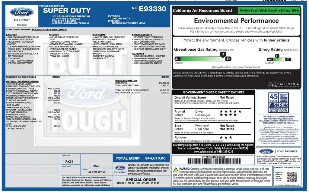 Florida Fine Cars - Used FORD SUPER DUTY F-250 SRW 2022 ORLANDO XL