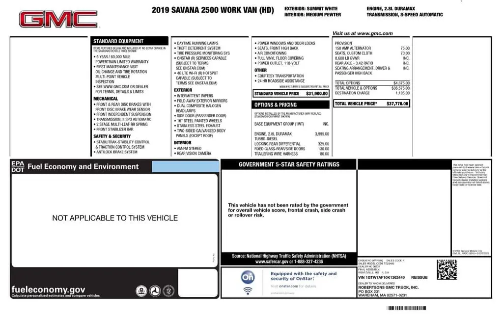 Florida Fine Cars - Used GMC SAVANA 2019 MARGATE 2500 DIESEL