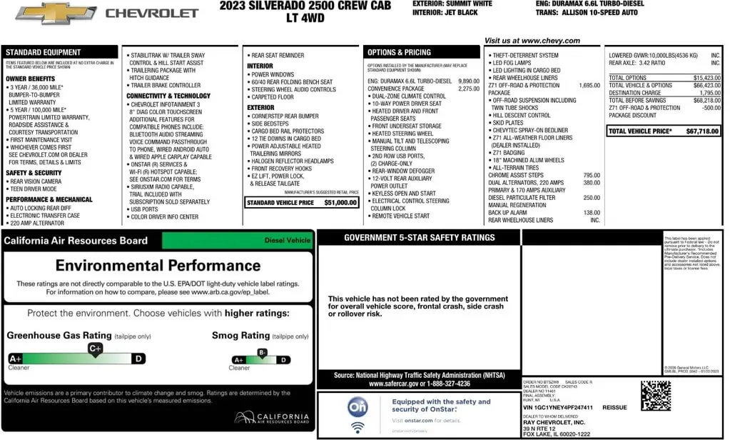 Florida Fine Cars - Used CHEVROLET SILVERADO 2500HD 2023 ORLANDO LT