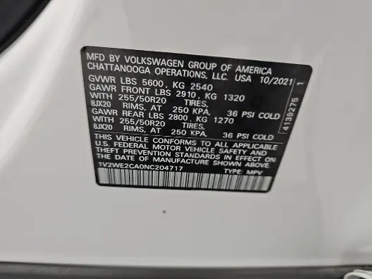 Florida Fine Cars - Used VOLKSWAGEN ATLAS CROSS SPORT 2022 MIAMI 3.6L V6 SE W/TECHNOLOGY