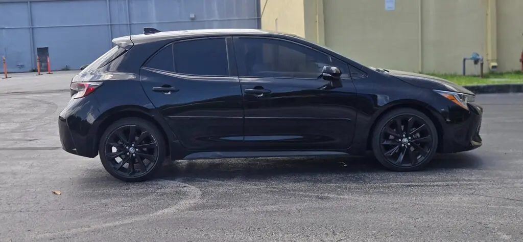 Florida Fine Cars - Used TOYOTA COROLLA HATCHBACK 2021 MARGATE SE NIGHTSHADE